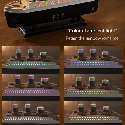 Humidificador Titanic 250 ml con Efecto de Vapor y Diseño Decorativo USB